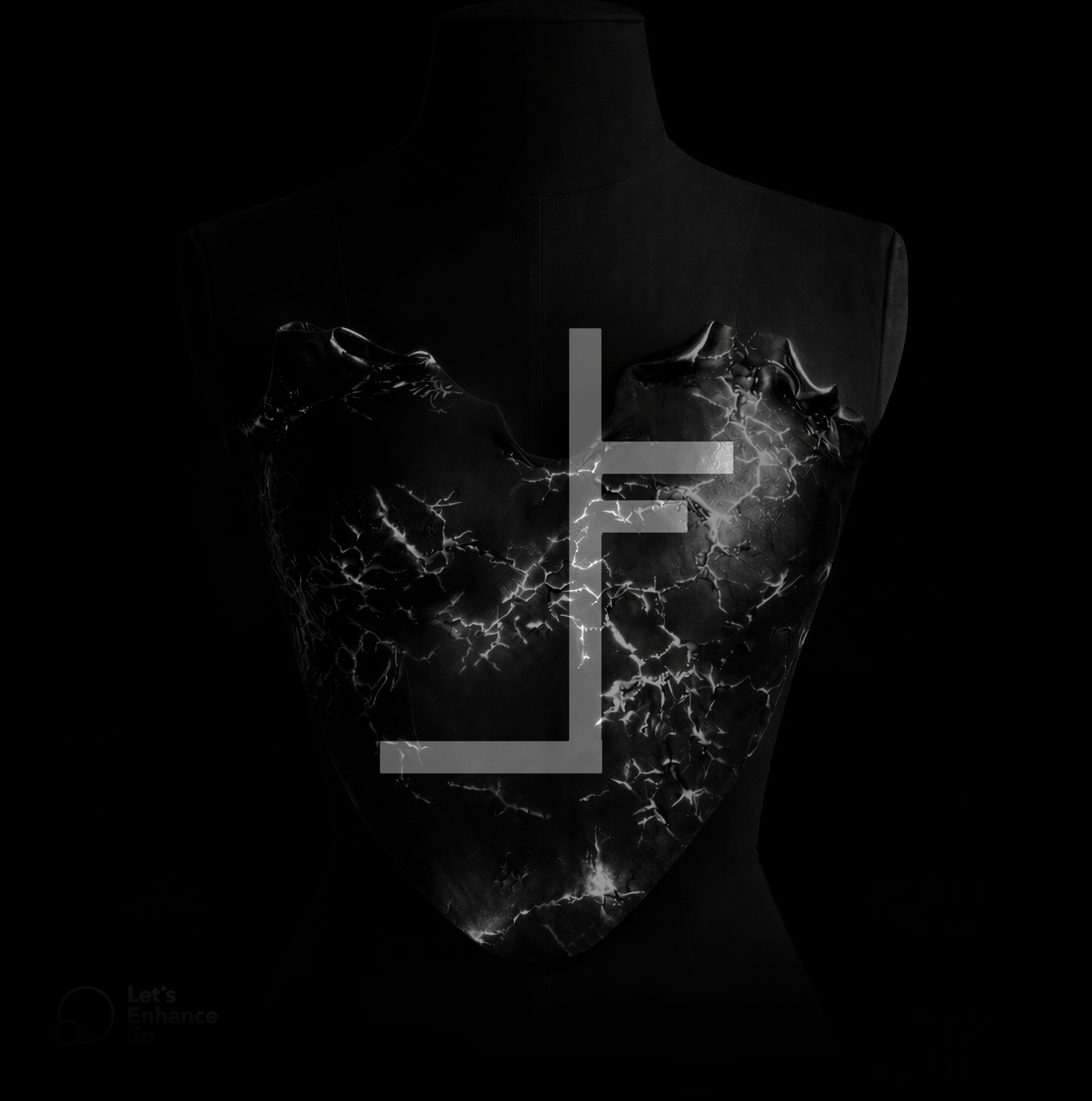 À la Folie sculptural corset — cover plate